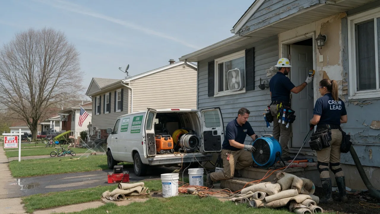 Flood Cleanup in Eland, WI near me