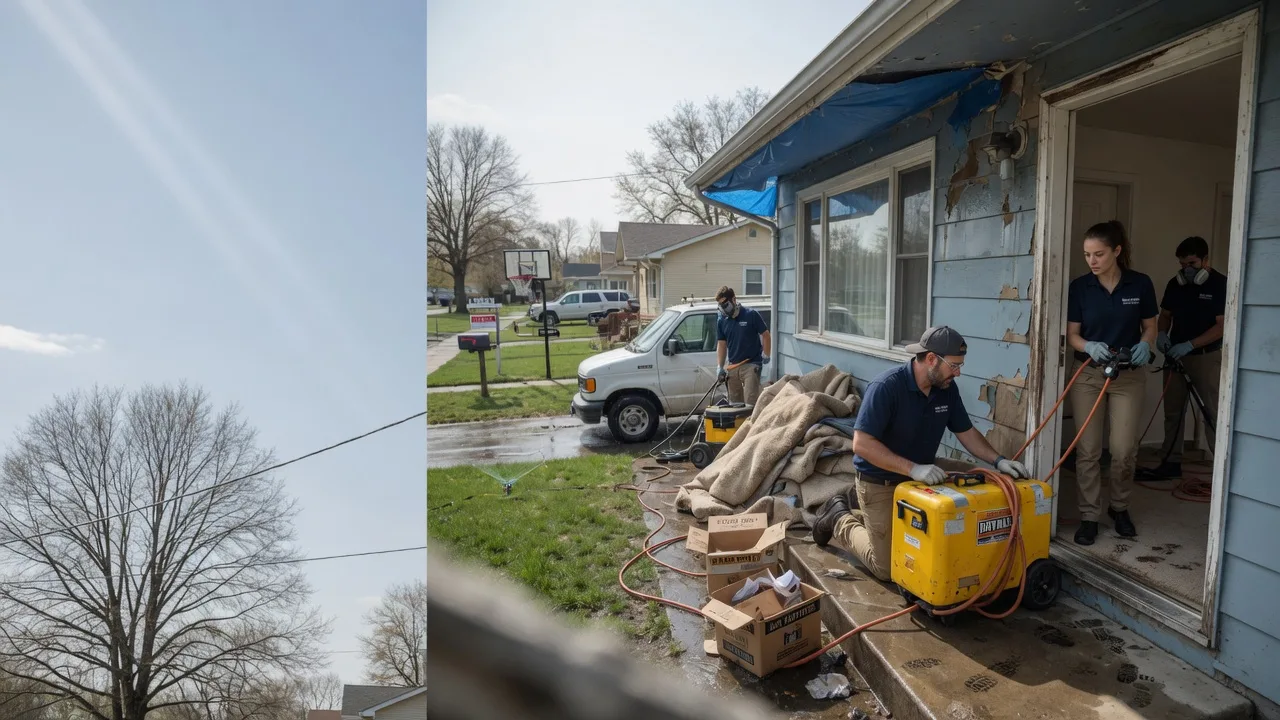 Basement Flood Cleanup in Eland, WI near me